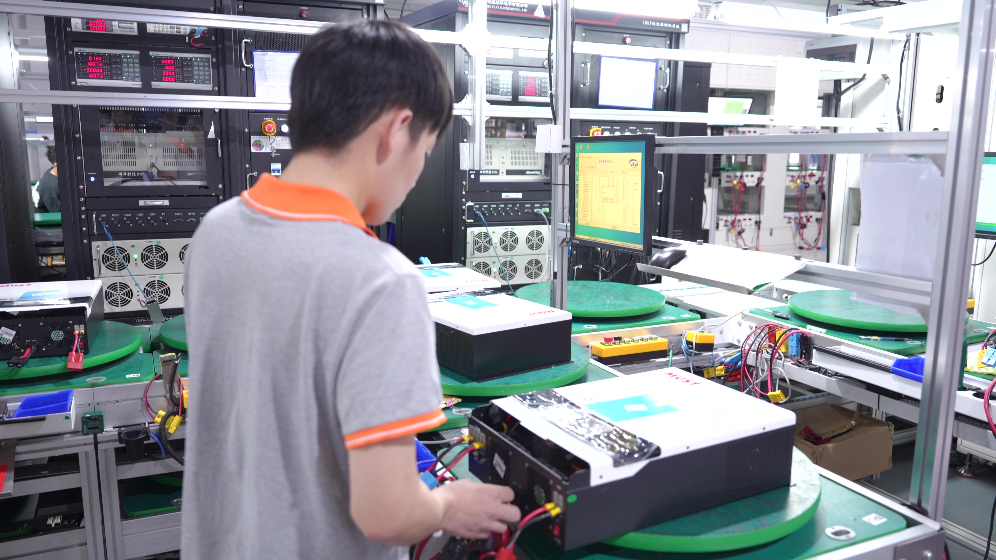 Control de calidad de componentes electrónicos